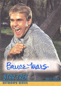 Bruce Mars as Finnegan Autograph card