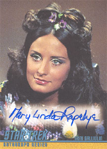 Mary-Linda Rapelye as Irina Autograph card