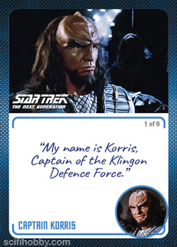Captain Korris Base card