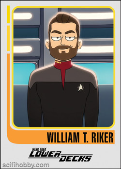 William T. Riker Star Trek Lower Decks Characters
