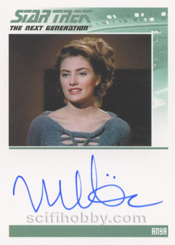 Madchen Amick as Teenage Anya Autograph card