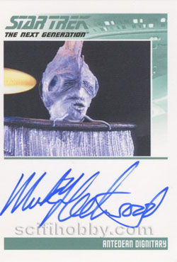 Mick Fleetwood as Antedean Dignitary Autograph card