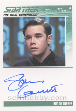Spencer Garrett as Simon Tarses Autograph card