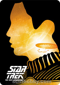 Ensign Wesley Crusher Star Trek TNG Silhouette Gallery Metal card