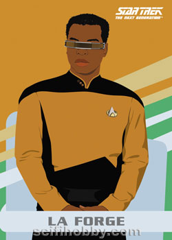 Lt. Commander Geordi La Forge Star Trek TNG Universe Gallery card