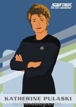 Dr. Katherine Pulaski Star Trek TNG Universe Gallery card