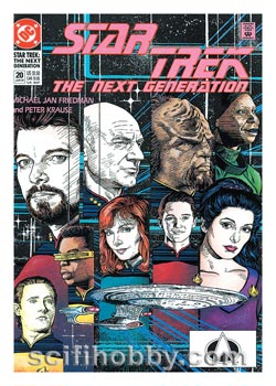 Star Trek TNG Comic Book Cards Star Trek TNG Comic Book card