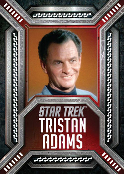 Tristan Adams from Dagger of the Mind Laser Cut Villians card