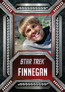 Finnegan from Shore Leave Laser Cut Villians card