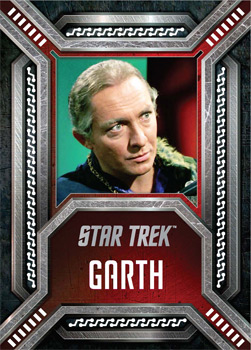 Garth from Whom Gods Destroy Laser Cut Villians card