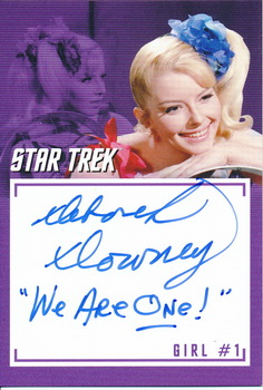 Deborah Downey as Mavig in The Way to Eden Inscription Autograph card