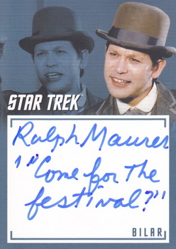 Ralph Maurer in Return of the Archons Inscription Autograph card