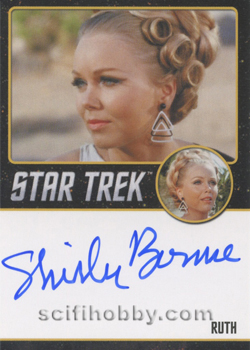Shirley Bonne as Ruth from Shore Leave Autograph card