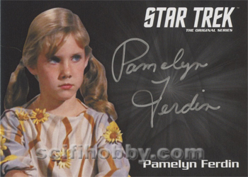 Pamelyn Ferdin as Mary Janowski from And The Children Shall Lead Autograph card