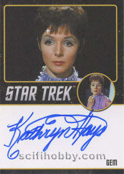 Kathryn Hays as Gem from The Empath Autograph card