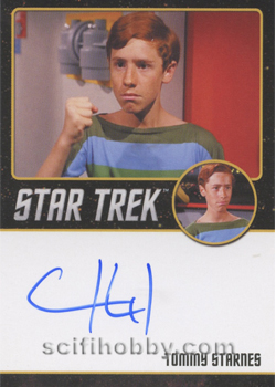Craig Huxley as Tommy Starnes from And The Children Shall Lead Autograph card