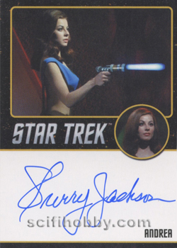 Sherry Jackson as Andrea from What Are Little Girls Made Of? Autograph card