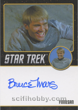 Bruce Mars as Finnegan from Shore Leave Autograph card