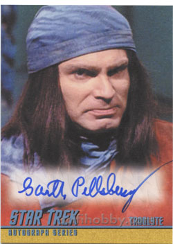 Garth Pillsbury as Troglyte in The Cloud Minders Autograph card