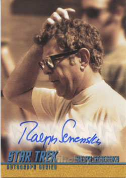 Ralph Senensky as Director Autograph card