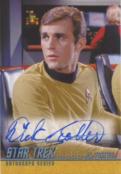 Richard Scotter as Lt. Painter in This Side of Paradise Autograph card