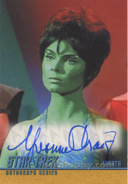 Yvonne Craig as Marta in Whom Gods Destroy Autograph card