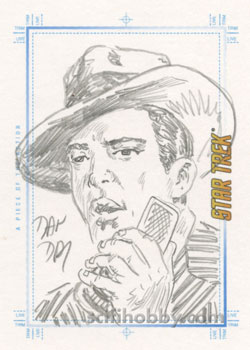 A Piece of the Action	by	Dan Day Hand-Drawn Sketch card