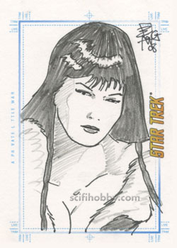A Private Little War	by	Brian Kong Hand-Drawn Sketch card