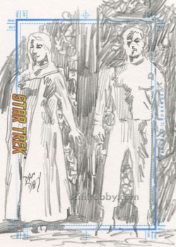 Turnabout Intruder	by	Dan Day Hand-Drawn Sketch card