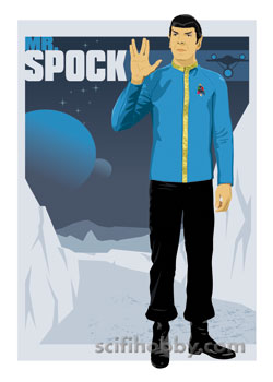 Spock Star Trek Bridge Crew Abstracts