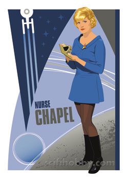 Nurse Chapel Star Trek Bridge Crew Abstracts