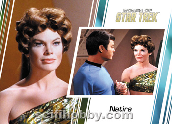 Natira and Leonard McCoy Base card