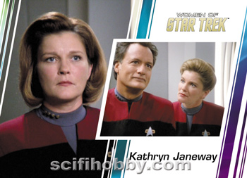 Kathryn Janeway and Q Base card