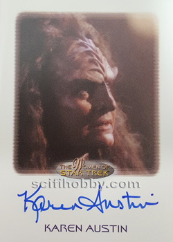 Karen Austin as Miral Autograph card
