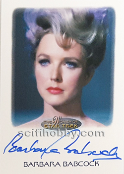 Barbara Babcock as Mea 3 Autograph card