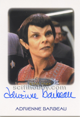 Adrienne Barbeau as Senator Cretak Autograph card