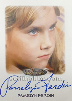 Pamelyn Ferdin as Mary Janowksi Autograph card