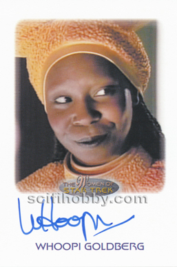 Whoopi Goldberg as Guinan Autograph card
