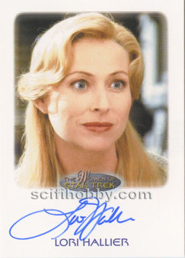 Lori Hallier as Riley Frazier Autograph card