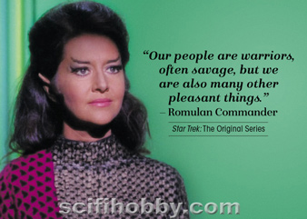 Romulan Commander Quotable Women of Star Trek