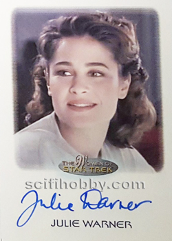 Julie Warner as Christy Henshaw Autograph card