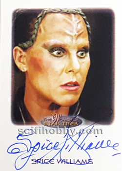 Spice Williams as Vixis Autograph card