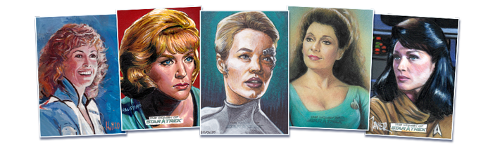 Sample of Sketch Card images