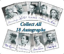 Collect All 18 Hand-Signed Autographs!