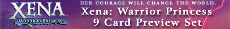 Xena: Warrior Princess 9 Card Preview Set