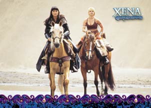 Xena and Gabrielle in 