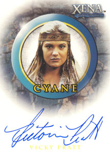 Victoria Pratt as Cyane Autograph card