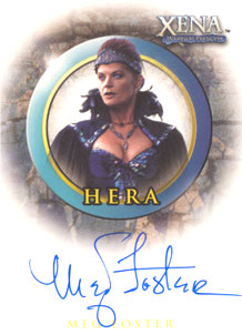 Meg Foster as Hera Autograph card