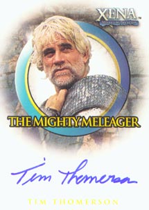 Tim Thomerson as The Mighty Meleager Autograph card