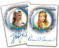 Xena Autograph Cards